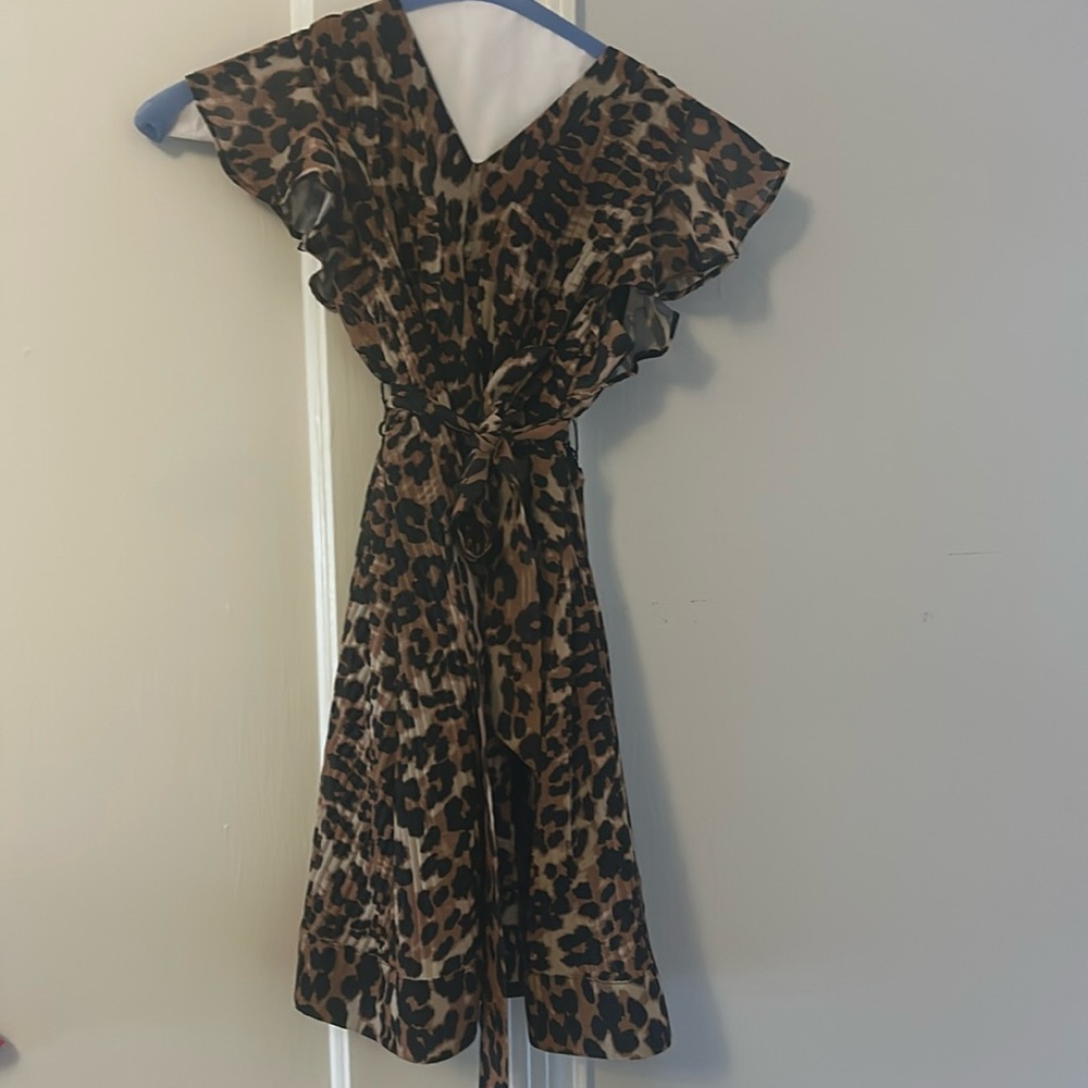 Milly minis leopard dress